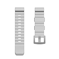 24mm Colorful Watch Band for North Edge Watch Active Smart Watch Strap for Watch for Huawei Watch Replacement New Strap (Color : Grey, Size : 24mm)