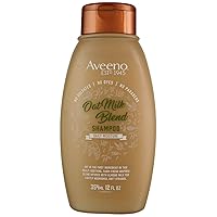 Aveeno Shampoo Oat Milk Blend 12 Ounce (Moisture) (354ml) (2 Pack)