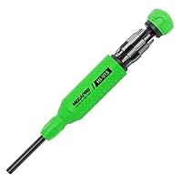 Megapro Hi Vis Original Multi Bit Screwdriver 15 in 1 High Visibility Green USA 151HVG