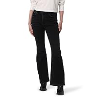Womens Wandered High Rise Flare Jeans
