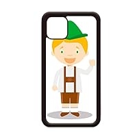 Green Brown Germany Cartoon for iPhone 12 Pro Max Cover for Apple Mini Mobile Case Shell