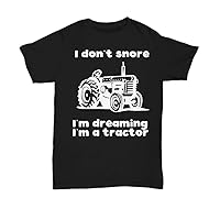 Tractor Funny Farmer Gift for Men Tshirt, Rancher Vintage Farm Stuff - Unisex Tee