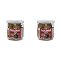 MW Polar Whole Black Garlic, Whole Bulbs, Easy Peel, All Natural, Healthy Snack, Ready to eat, Chemical Free, Kosher Friendly, 5 Ounce (Pack of 2)