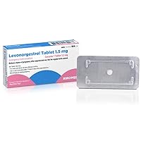 Emergency Contraceptive Pill for Women - 1.5 mg Levonorgestrel Tablet - Reduces Chance of Pregnancy After Unprotected Sex - Compare to Plan B One-Step - Take Next Morning