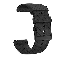 24mm Replacement Silicone Smart Watch Straps For Suunto D5/7/9/Baro Spartan Sport Wrist HR Baro Smartwatch WatchBands Bracelet