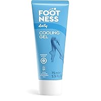 YUAKUOD Cooling Foot & Legs Gel with Butcher`s broom, Peppermint and Lavender Oils - Tones & Relaxed Foot and Legs 100ml by Lavena Footprim