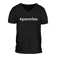 #gonorrhea - A Nice Hashtag Men's Short Sleeve V-Neck T-Shirt Shirt