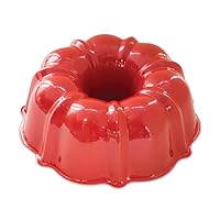 Nordic Ware 51322 Bundt Pan, 6-cup, Red