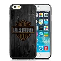 Iphone 6 TPU Case,Harleydavidson Wood Black Shell Case for Iphone 6S 4.7 Inches