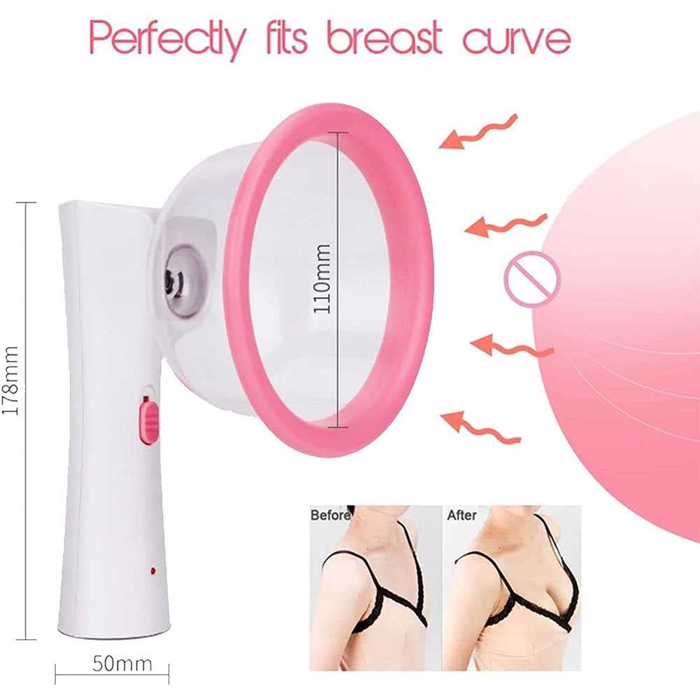 ZHYM Chest Beauty Enlargement Machine, Electric Breast Massager, Promote Breast Growth Sutible for Flat Breasts, Sagging Breasts