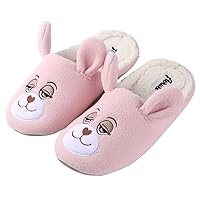 Pretty and Stylish Non Slip Weatherproof Washable Slippers for Women, Soft Plush Fleece Interiors Comfortable Indoor Slippers