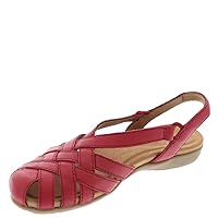 Earth® Women's BERRI Casual Sandal, Red 610, 9 N