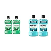 Freshburst Antiseptic Mouthwash for Bad Breath, Kills 99% of Germs That Cause Bad Breath & Cool Mint Antiseptic Mouthwash to Kill 99% of Germs That Cause Bad Breath
