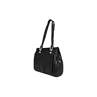 TAEMAN black leather handbag, designer Genuine Leather Satchel Purse for Women Handbags Crossbody Shoulder bags Designer Top Handle Tote Bag