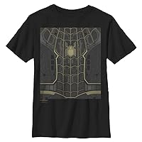 Marvel Boys Way Home Dark Spider-Man Suit Costume Tee