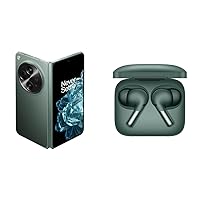 OnePlus Open & Buds Pro 2 - Arbor Green - Audiophile-Grade Sound Quality Co-Created with Dynaudio, Best-in-Class ANC, Immersive Spatial Audio, Up to 39 Hour Playtime with Charging case, Bluetooth 5.3