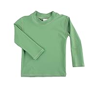 RUGGEDBUTTS® Baby/Toddler Boys Long Sleeve Rash Guard Swim Shirt w/UPF 50+