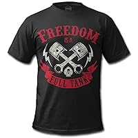 Men's Freedom Tank Funny Car Guy T-Shirt