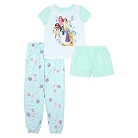 Girls' Descendants | Frozen | Princess | Minnie Mouse 3-Piece Loose-fit Pajamas Set
