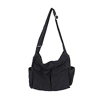 Tote Bag For Women Canvas Messenger Crossbody Bag Shoulder Bag For Shopping Vacation Travel Essentials