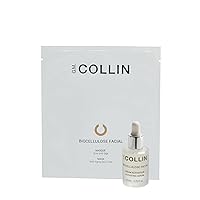 G.M. COLLIN Biocellulose Facial Mask | Hydrating Sheet Mask for Moisturizing and Anti-Aging Treatments | 5 masks + 1 serum 0.25 oz
