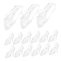 ERINGOGO 90 Pairs Mini Doll Outfits Mini High Heels for Crafts Princess Toy Doll Sandals Dolls Decorations Jewelry Making Supplies Boll Shoe Plastic Miss Wardrobe