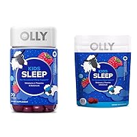 OLLY Kids Sleep Gummies with Melatonin, L-Theanine & Botanicals, 60-70 Count