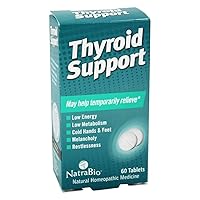 Natra-bio, Thyroid Support, 60 Tab (Packaging May Vary)