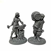 REAPER Townsfolk - Cooper and Blacksmith