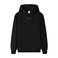 Unisex Hoodie Pullover Sweatshirt Basic Solid Color Pullover With Pocket Loose Comfy Long Sleeve Oversized Sweatshirt