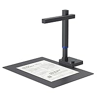 Shine Ultra Smart Portable Document Scanner, USB Book Scanner with OCR Auto-Flatten & Deskew, Document Camera for Desktop/Laptop, Capture Size A3, Compatible with Windows & Mac OS