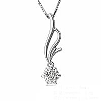 Silver Plated Jewelry Necklace Fashion Diamond Single Pendant Popular 925 Accessories Jewelry