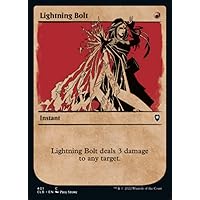 Magic: the Gathering - Lightning Bolt (401) - Showcase - Foil - Battle for Baldur's Gate