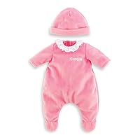 Corolle 14” Baby Doll Outfit - Pink Pajamas - Mon Grand Poupon Outfits and Accessories fit 14