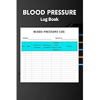 Blood Pressure Log Book , Stay on Pulse! Compact 6x9 Inch Blood Pressure Tracker – Your Daily Health Companion: Precision in Every Page: Blood Pressure Log Book – Perfectly Sized for Everyday Use