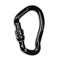Muddy Outdoors Safety Harness Heavy-Duty Aluminum/Steel Easy to Use One-Hand Design Carabiners for Tree Climbing & Hunting