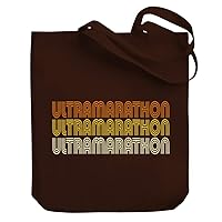 Ultramarathon RETRO COLOR Canvas Tote Bag 10.5