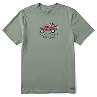 Life is Good Men's Short Sleeve Crusher Tee