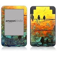 DecalGirl Kindle Skin (Fits Kindle Keyboard) Birds of a Feather (Matte Finish)