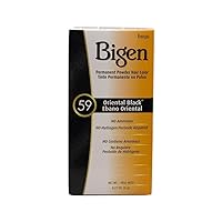 Bigen Permanent Powder Hair Colour - No 59 Oriental Black