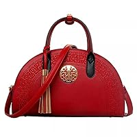 Handbag Vintage Leather Fringe Ladies Messenger Bag Tote Bag Shoulder Bag