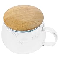 High Borosilicate Glass Tea Three-Piece Cup With Filter Teacup,High Borosilicate Glass Tea Mug,Tea Infuser,Separating Glass Teacup,Separate Tea Ware,400ml/500ml(style 1)