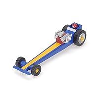 Darice 9179-88 Deluxe Wooden Drag Racer Kit
