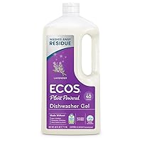 Earth Friendly Products Wave Auto Dishwasher Gel, Lavender, 40 Ounce