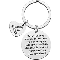 First Time New Mom Gift for Women After Baby Announcement Pregnancy Gifts for First Time Moms Gift Mom Mommy Mama to be Gift Keychain