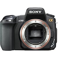 Sony Alpha DSLRA350 14.2MP Digital SLR Camera with Super SteadyShot Image Stabilization (Body Only)