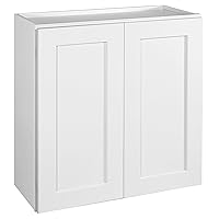 Design House Brookings RTA Kitchen Cabinets, 36x36x12, White