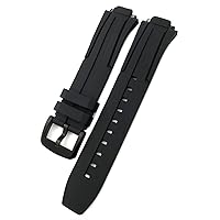 18mm Rubber Silicone Waterproof Watch Band Strap For T111417 Wrist Bracelet Quartz watch Men Women's sports Accessories