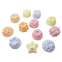 Hamster Chew Toy Teeth Grinding Stone for Hamsters Chinchillas and Rabbits Mineral Stone Chew Toy for Small Animal Teeth Cleaning Supplies (Random Pet Rainbow Ball Foam Pets Dog