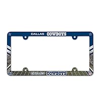 Wincraft NFL Dallas Cowboys LIC Plate Frame Full Color